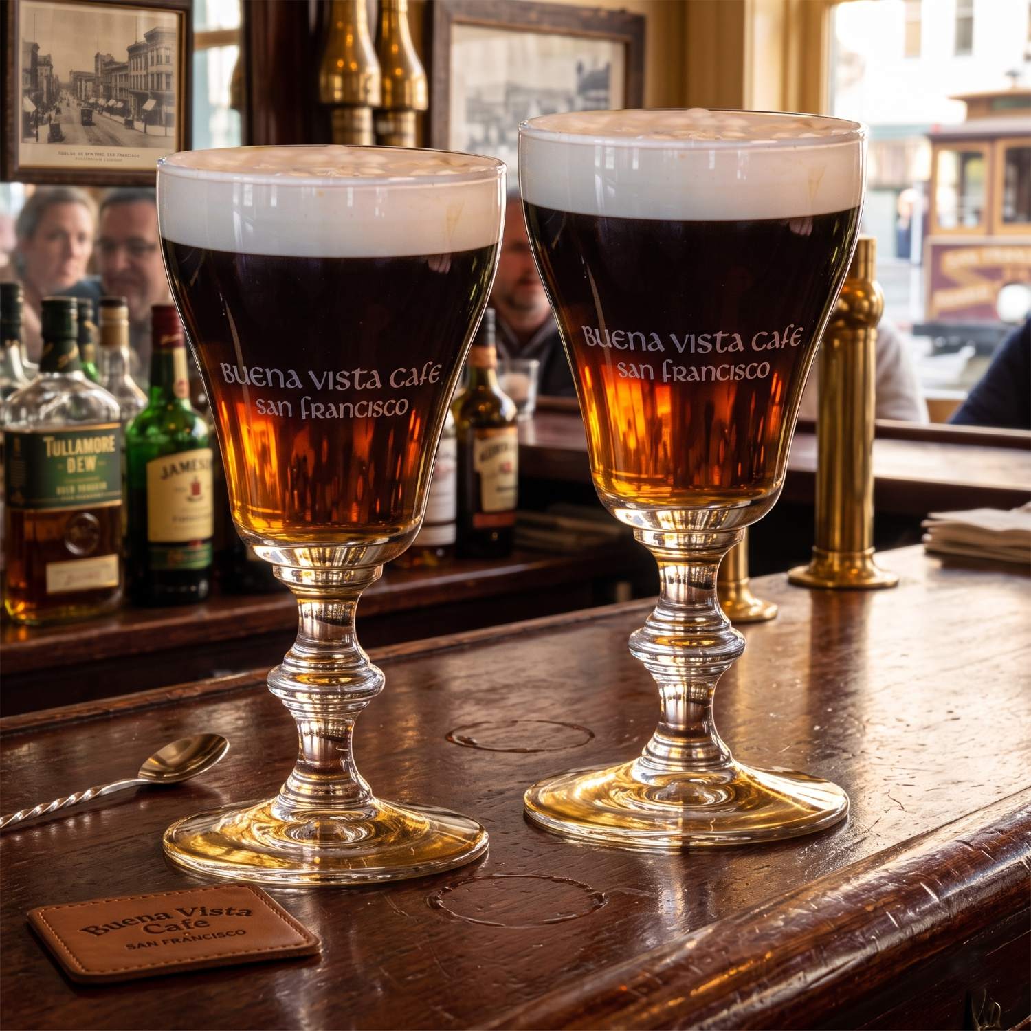 Buena Vista Official Heavy-Stemmed Irish Coffee Glasses